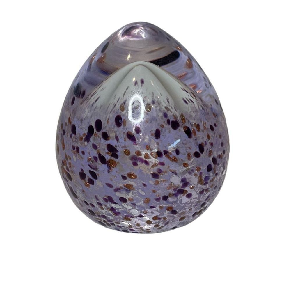 Caithness “Grace” Scotland hand blown glass paperweight art decor